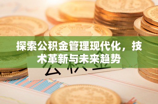 岫岩探索公积金管理现代化，技术革新与未来趋势