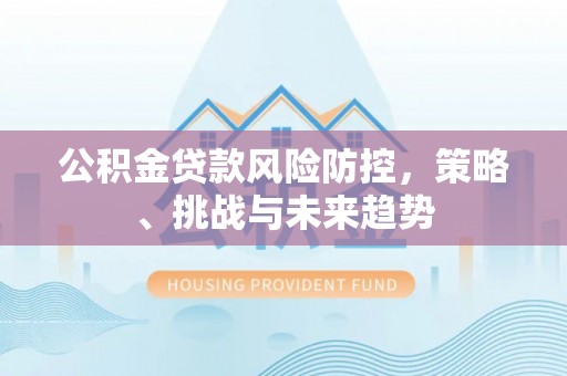 岫岩公积金贷款风险防控，策略、挑战与未来趋势