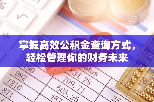 岫岩掌握高效公积金查询方式，轻松管理你的财务未来